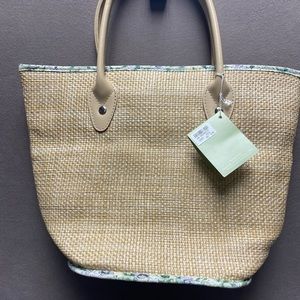 NWT Victoria’s Secret straw look tote Summer style